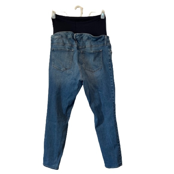 Old Navy Maternity Rockstar Super Skinny Full Panel Jean pants. Size 12 Short - Picture 2 of 10
